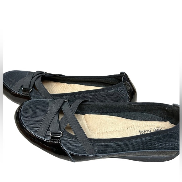 Earth Spirit Black Mary Jane Size 10 Slip on Shoes - Picture 1 of 6